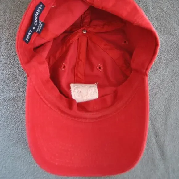 Dodge Red w/ White Logo Adjustable Dad Hat - Picture 6 of 11